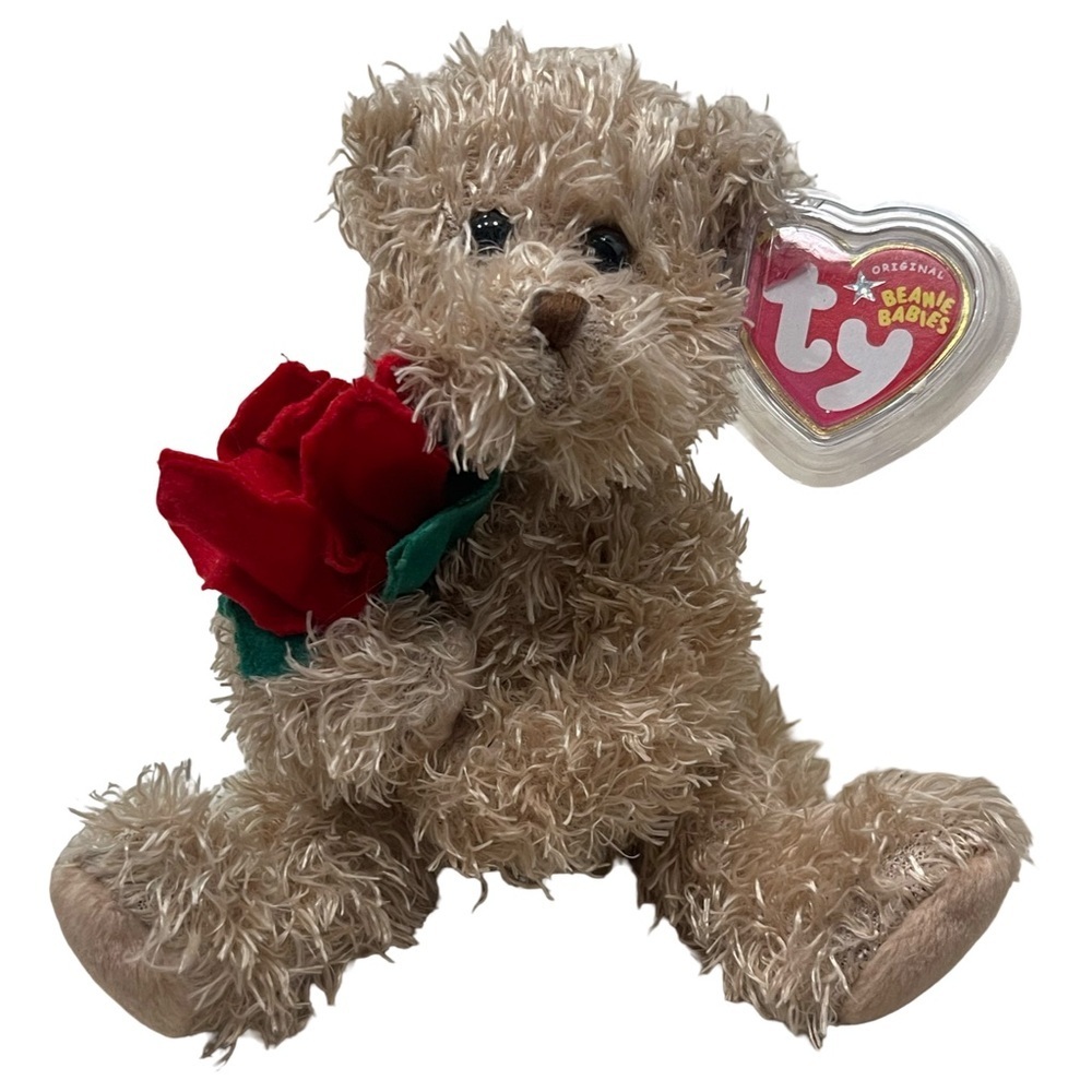 Ty Beanie Baby 2005 Holiday Teddy 13th Generation Hang Tag 2004